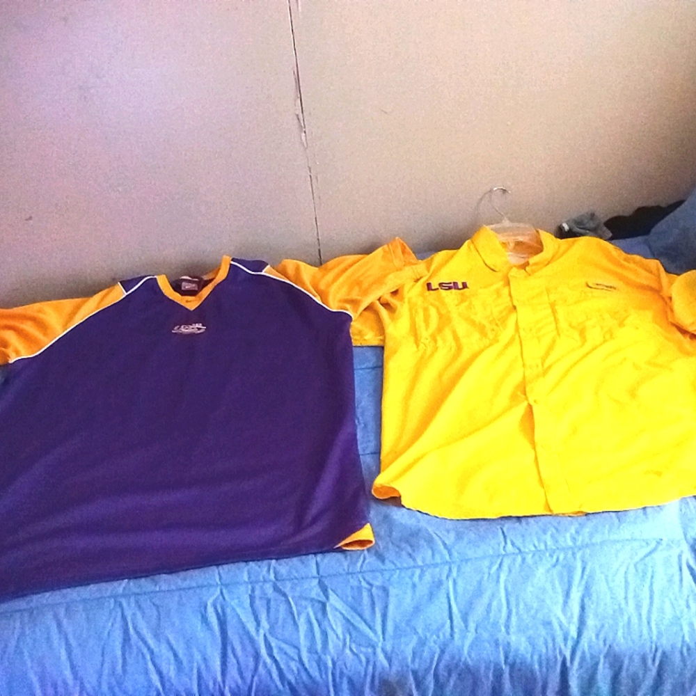 COPY - Purple and Yellow Jerseys with V-Neck and Crew Neck